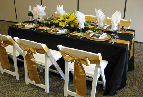 Chairs!! and table Tables for table runner with go to our 6ft  round